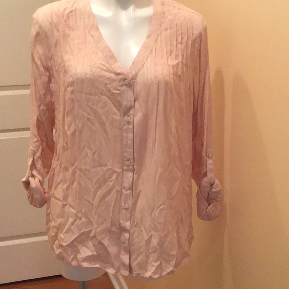 Nine West button down long sleeves shirt